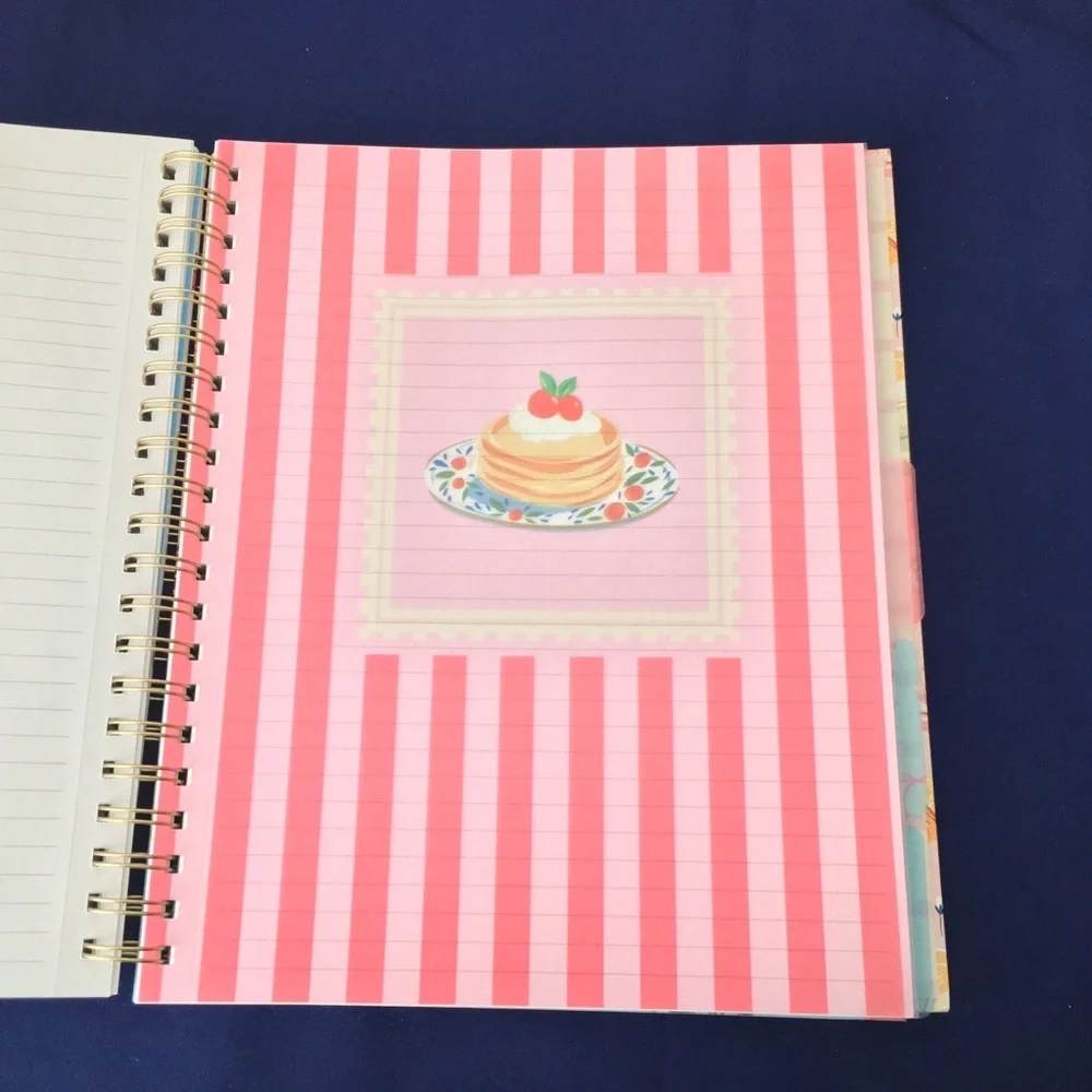 Brunch Breakfast Spiral Notebook